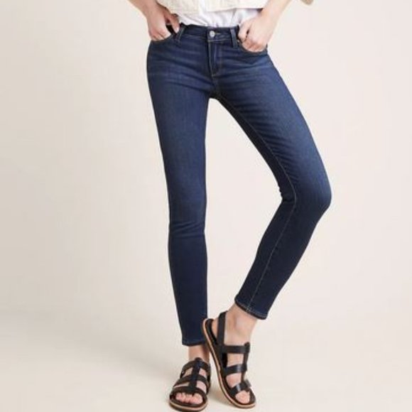 PAIGE Denim - Paige Verdugo Mid-Rise Skinny Jeans: Sz 30